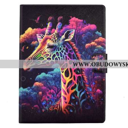 Etui Folio Samsung Galaxy Tab S11 Kolorowa Żyrafa