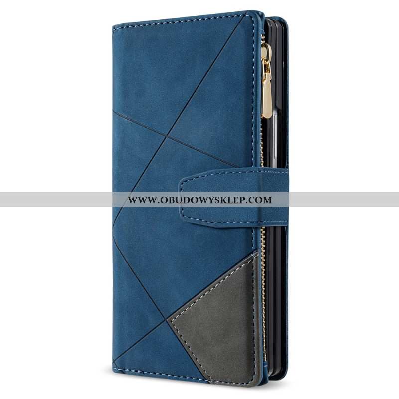 Etui Folio Samsung Galaxy Z Fold 7 Dwukolorowy Portfel