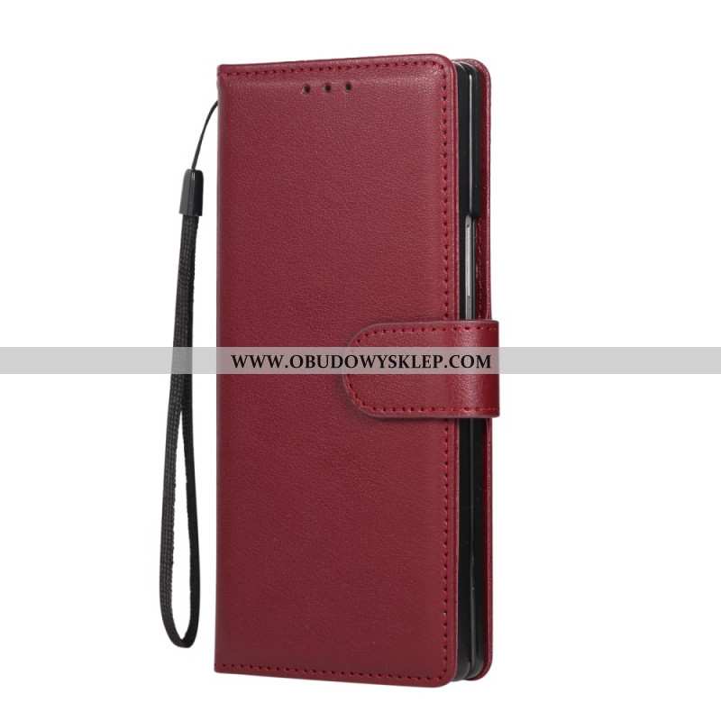 Etui Folio Samsung Galaxy Z Fold 7 Klasyczne Etui Ochronne