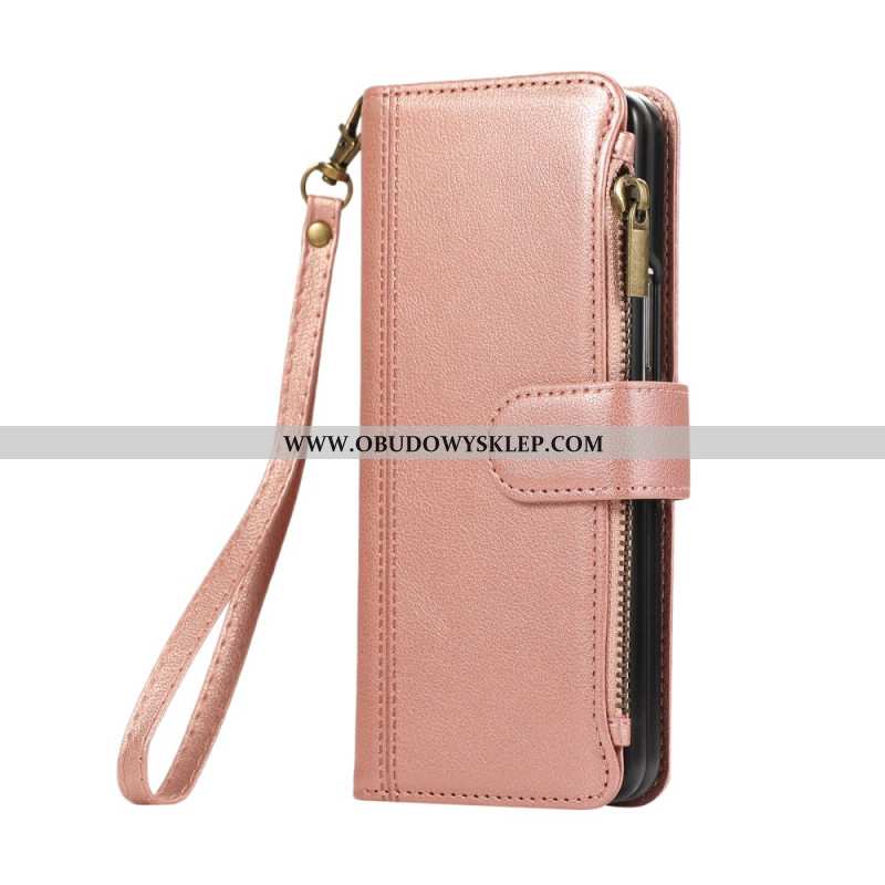 Etui Folio Samsung Galaxy Z Fold 7 Portfel Z Paskiem Etui Ochronne