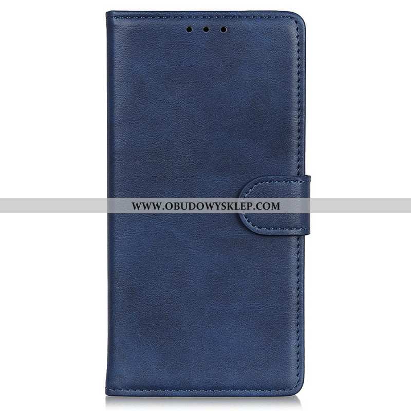 Etui Folio Sony Xperia 1 Vii Matowa Skóra Syntetyczna Etui Ochronne