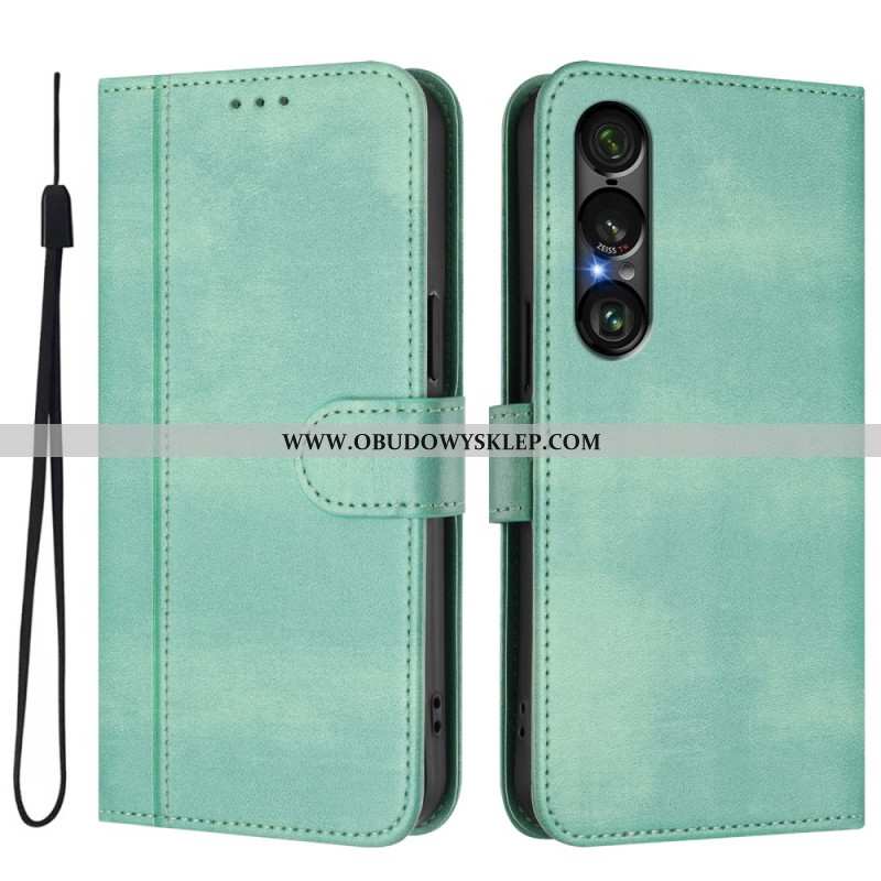 Etui Folio Sony Xperia 1 Vii Styl Retro