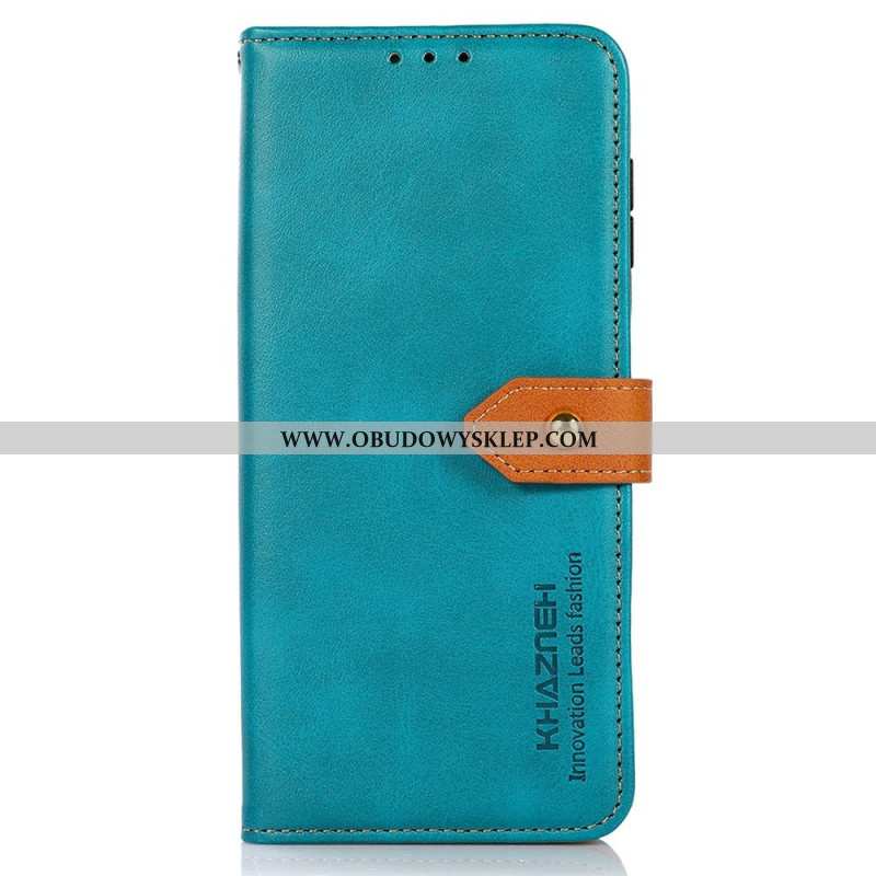 Etui Folio Sony Xperia 1 Vii Złote Zapięcie Khazneh