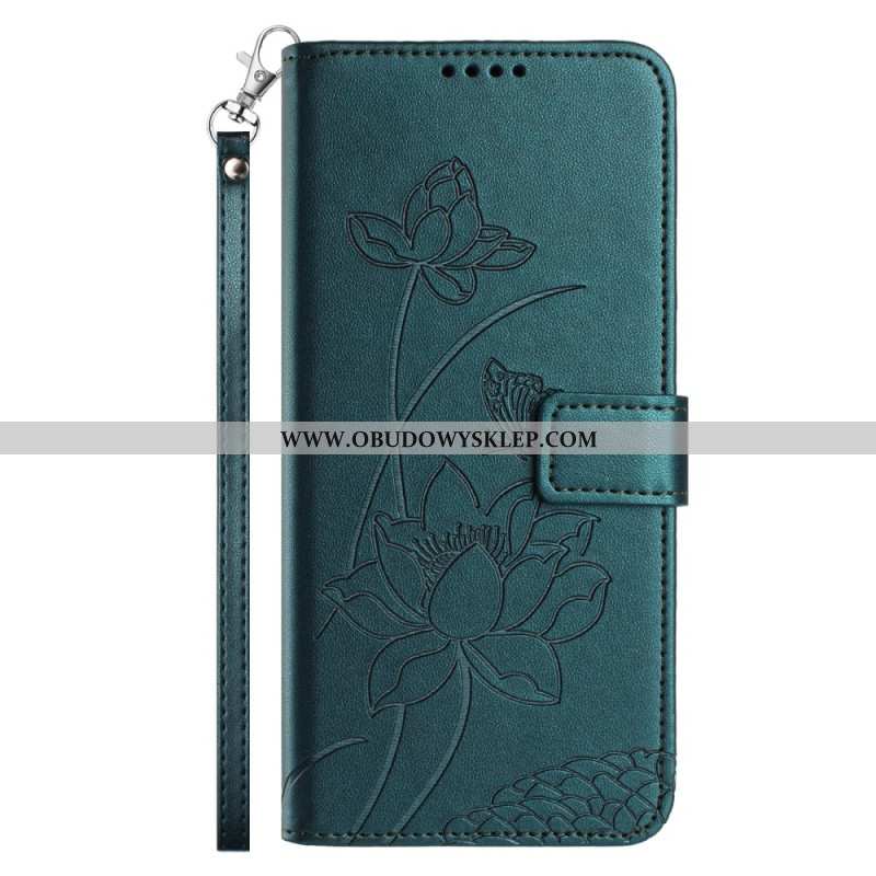 Etui Folio Sony Xperia 10 Vii Grafika Kwiatowa