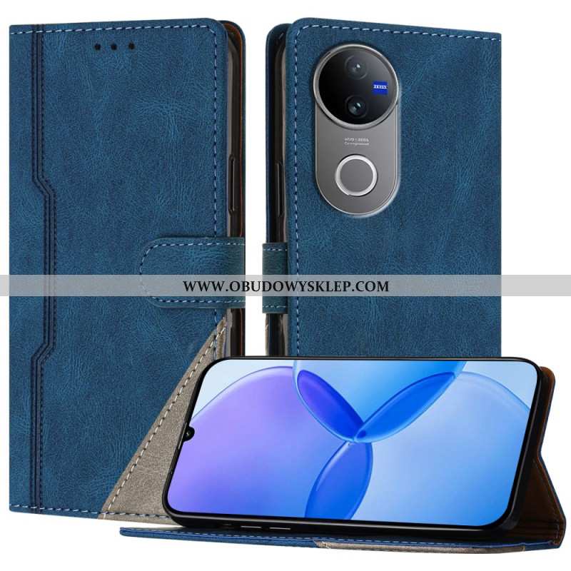 Etui Folio Vivo V50 5g Dwukolorowy Wzór Etui Ochronne