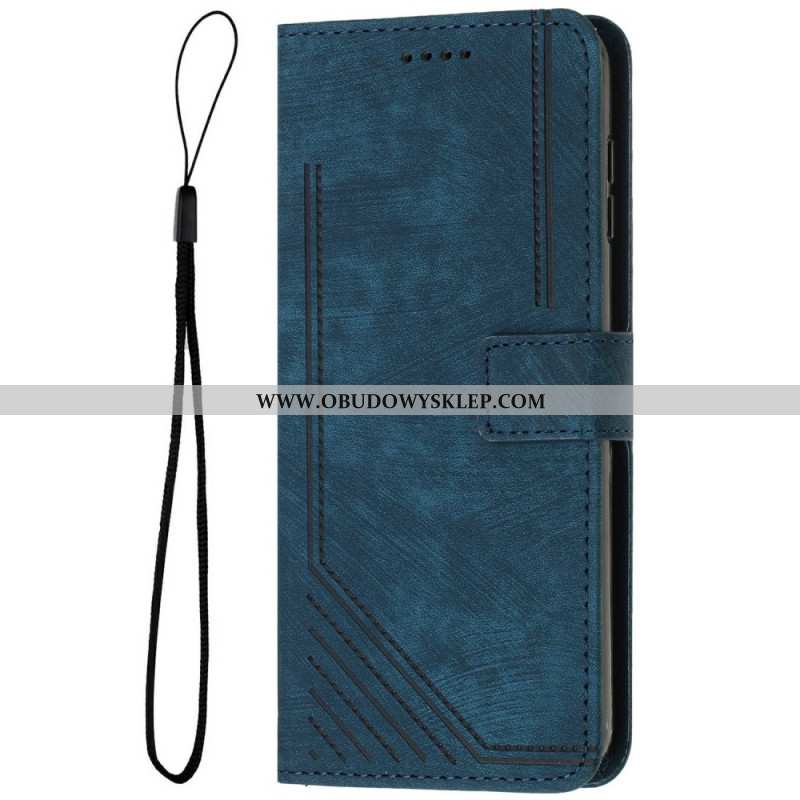 Etui Folio Vivo V50 5g Styl Retro