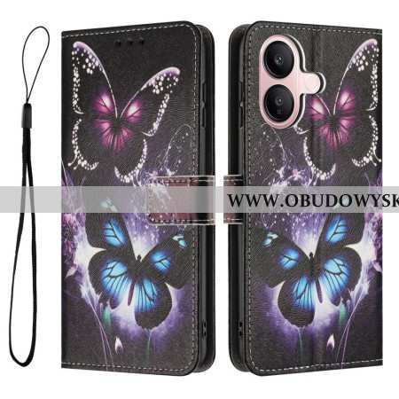 Etui Folio Vivo V60 Lite Dwa Motyle Etui Ochronne