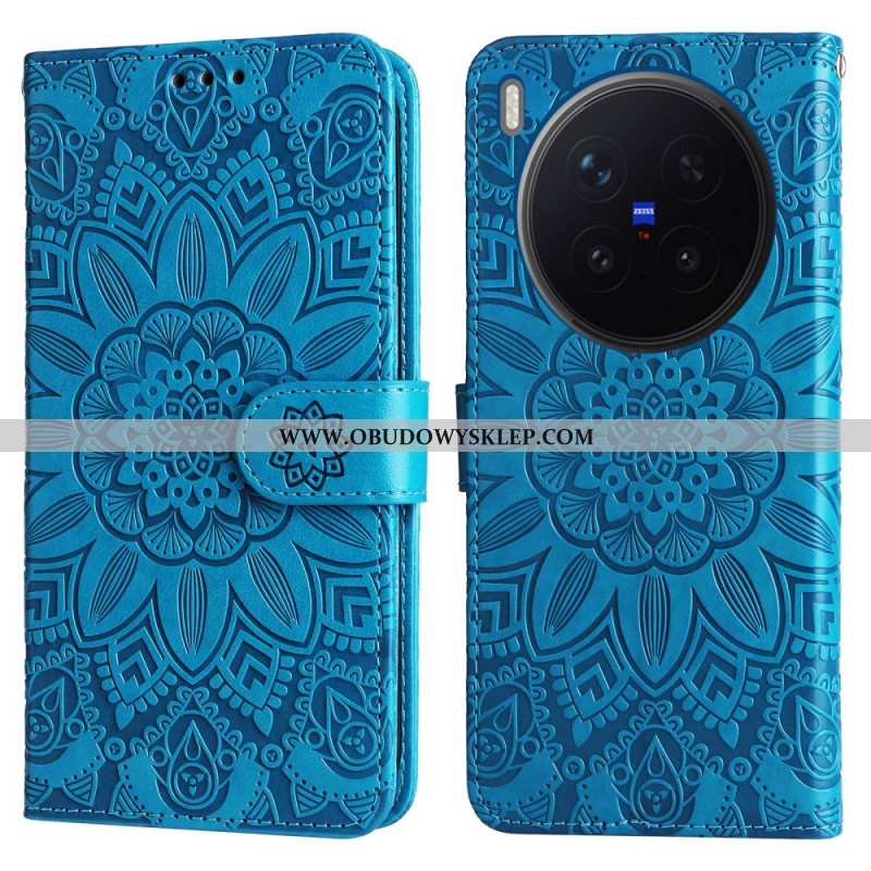 Etui Folio Vivo X300 Pro Wzór Słonecznika