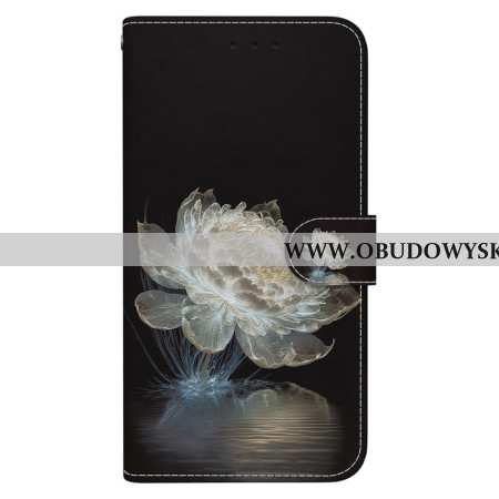 Etui Folio Xiaomi 15 Kryształowa Piwonia Etui Ochronne