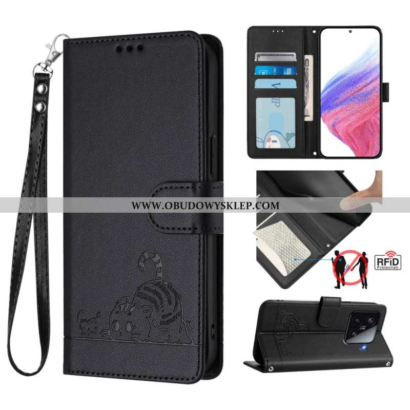 Etui Folio Xiaomi 15 Pasek I Ochrona Rfid Etui Ochronne