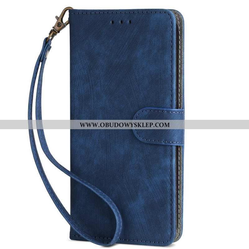 Etui Folio Xiaomi 15 Ultra Efekt Zamszu Z Blokadą Rfid Etui Ochronne