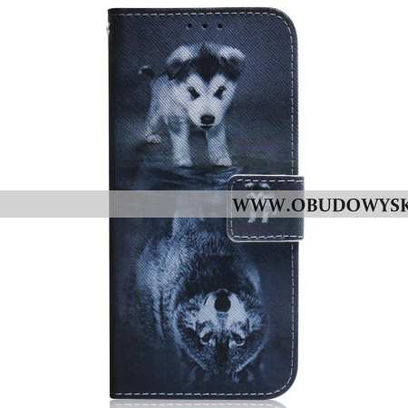 Etui Folio Xiaomi 15 Ultra Sen O Szczeniaku Etui Ochronne