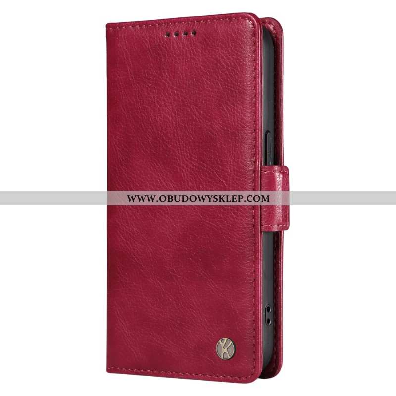 Etui Folio Xiaomi 15 Yikatu Efekt Retro Etui Ochronne