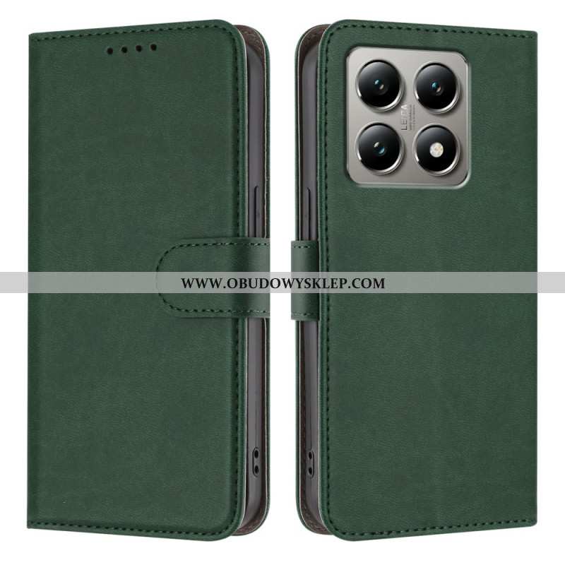 Etui Folio Xiaomi 15t Efekt Skóry Etui Ochronne