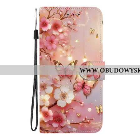 Etui Folio Xiaomi 15t Motyle W Latarniach