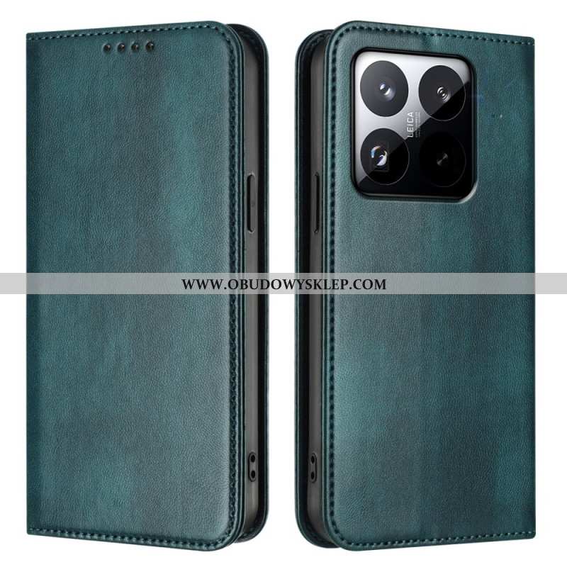 Etui Folio Xiaomi 15t Portfel W Stylu Vintage Etui Ochronne
