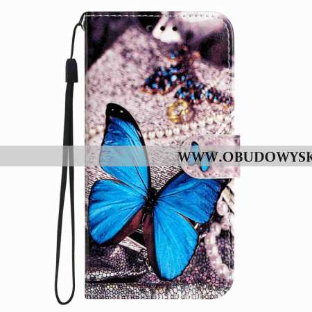 Etui Folio Xiaomi 15t Pro Niebieski Motyl