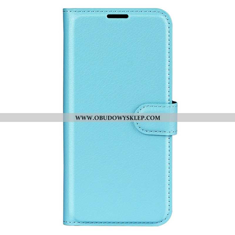 Etui Folio Xiaomi 17 Klasyczna Sztuczna Skóra Liczi