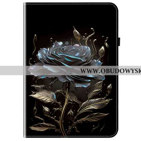 Etui Folio Xiaomi Pad 7 / 7 Pro CZarna Róża Etui Ochronne