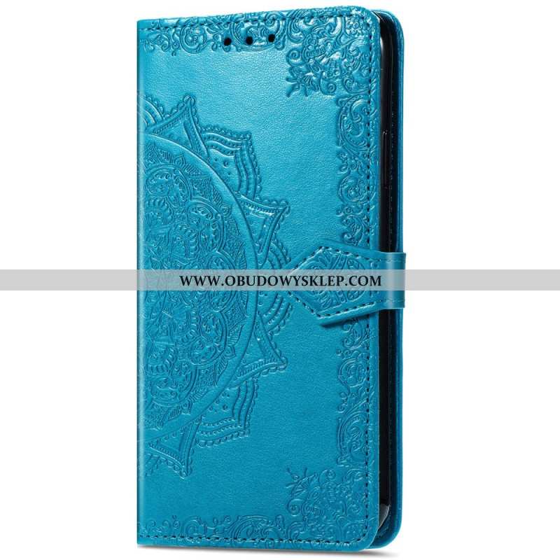 Etui Folio Xiaomi Redmi Note 14 5g Barokowa Mandala Etui Ochronne