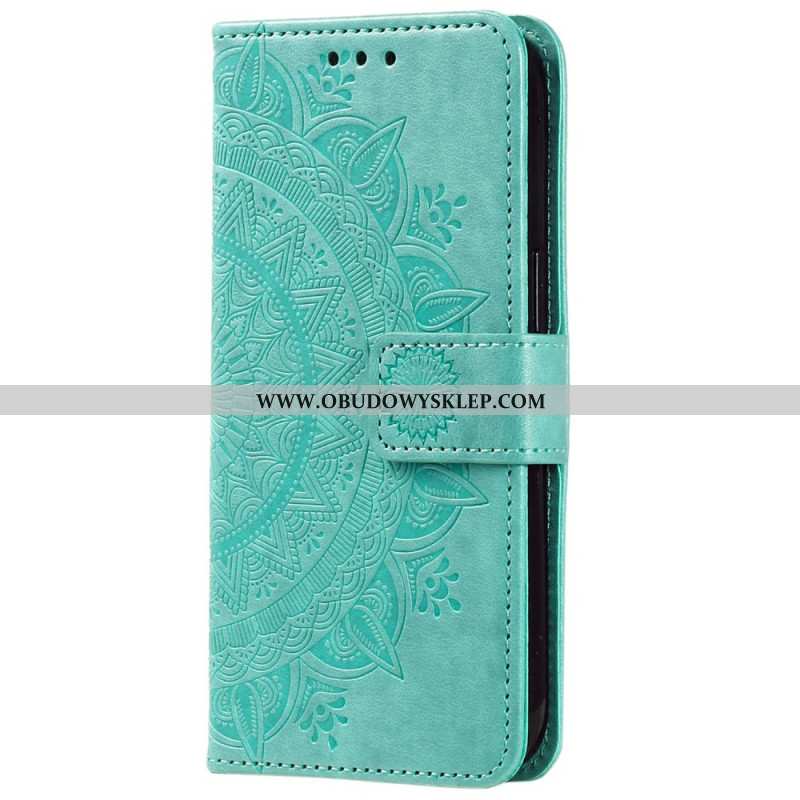 Etui Folio Xiaomi Redmi Note 14 5g Mandala Sun Etui Ochronne