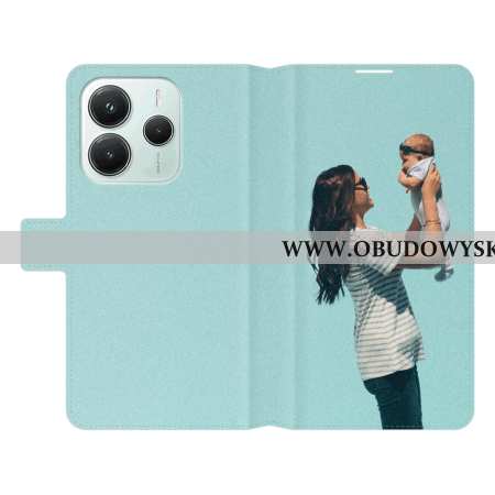 Etui Folio Xiaomi Redmi Note 14 5g Spersonalizowane Etui Ochronne