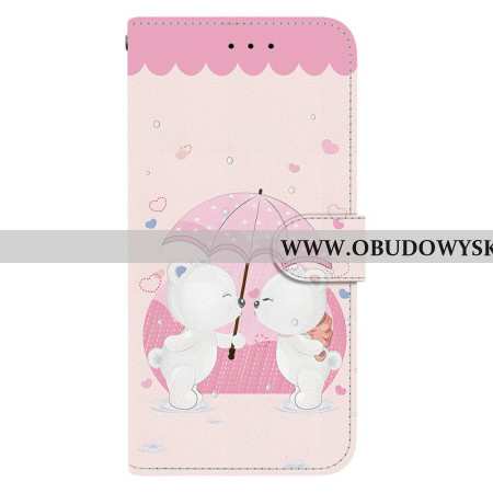 Etui Folio Xiaomi Redmi Note 15 5g Para Niedźwiedzi Etui Ochronne