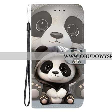Etui Folio Xiaomi Redmi Note 15 Pro 5g Mała Panda