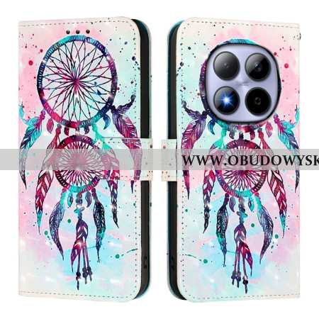 Etui Folio Xiaomi Redmi Note 15 Pro 5g Łapacz Snów Etui Ochronne