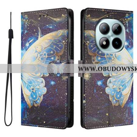 Etui Folio Xiaomi Redmi Note 15 Pro Plus 5g Duży Motyl