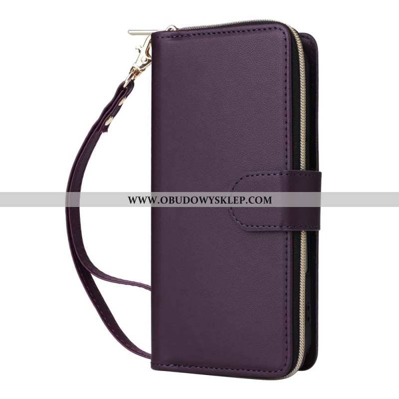 Etui Folio iPhone 17 Portfel Na 9 Kart I Smycz