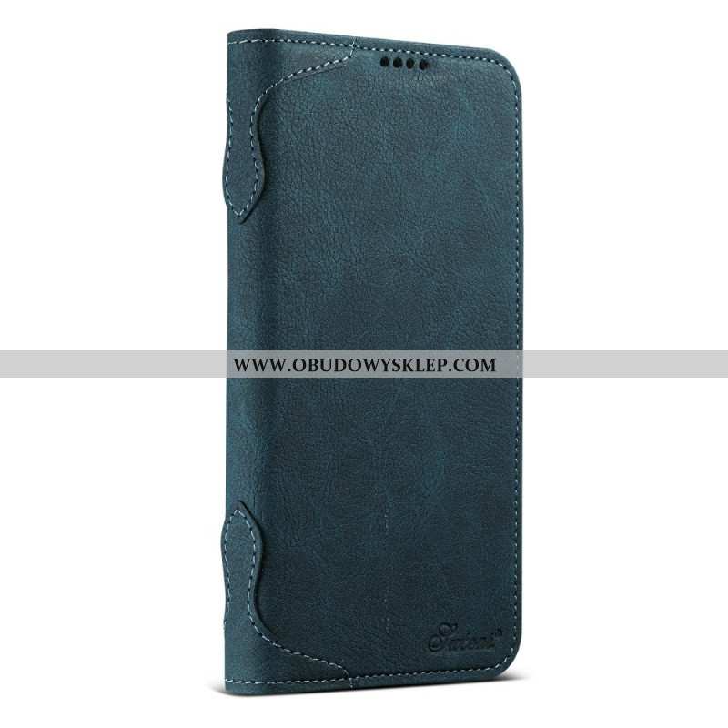 Etui Folio iPhone 17 Premium Retro Kompatybilne Z Magsafe