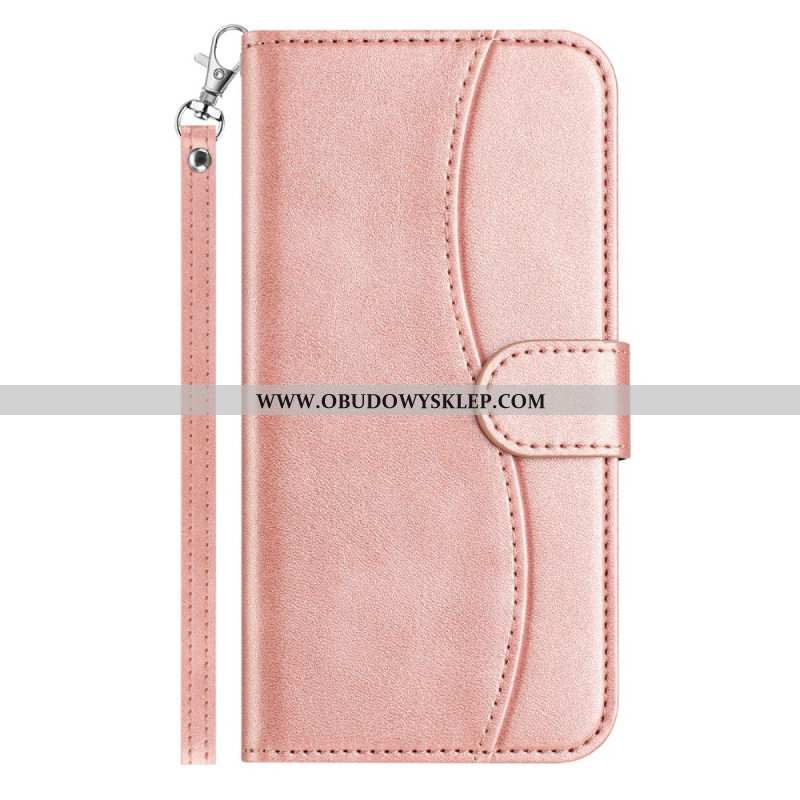 Etui Folio iPhone Air Wzór S Z Paskiem