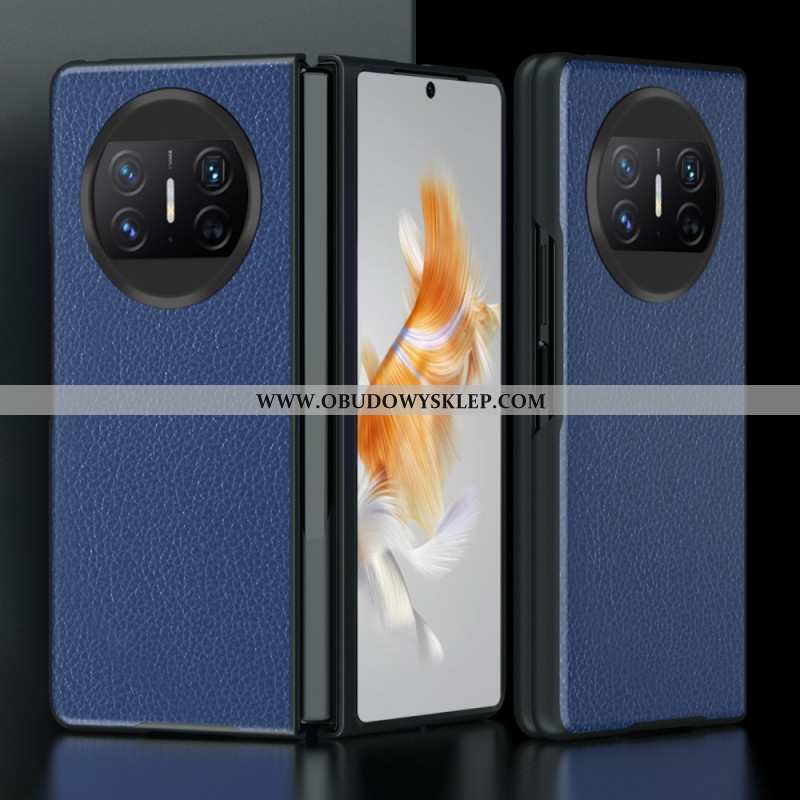 Etui Huawei Mate X3 Styl Ze Skóry Liczi Etui Ochronne