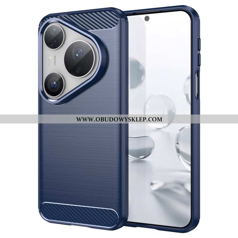 Etui Huawei Pura 80 Pro Szczotkowane Włókno Węglowe