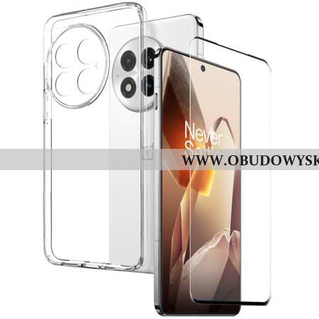 Etui Oneplus 13 Przezroczyste Szkło Hartowane 2 W 1