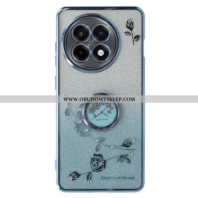 Etui Oneplus 13r Podstawka Pierścieniowa Kadem Etui Ochronne