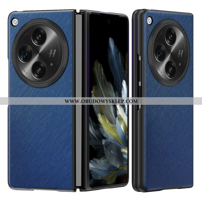 Etui Oppo Find N3 Otwarta Tkana Tekstura