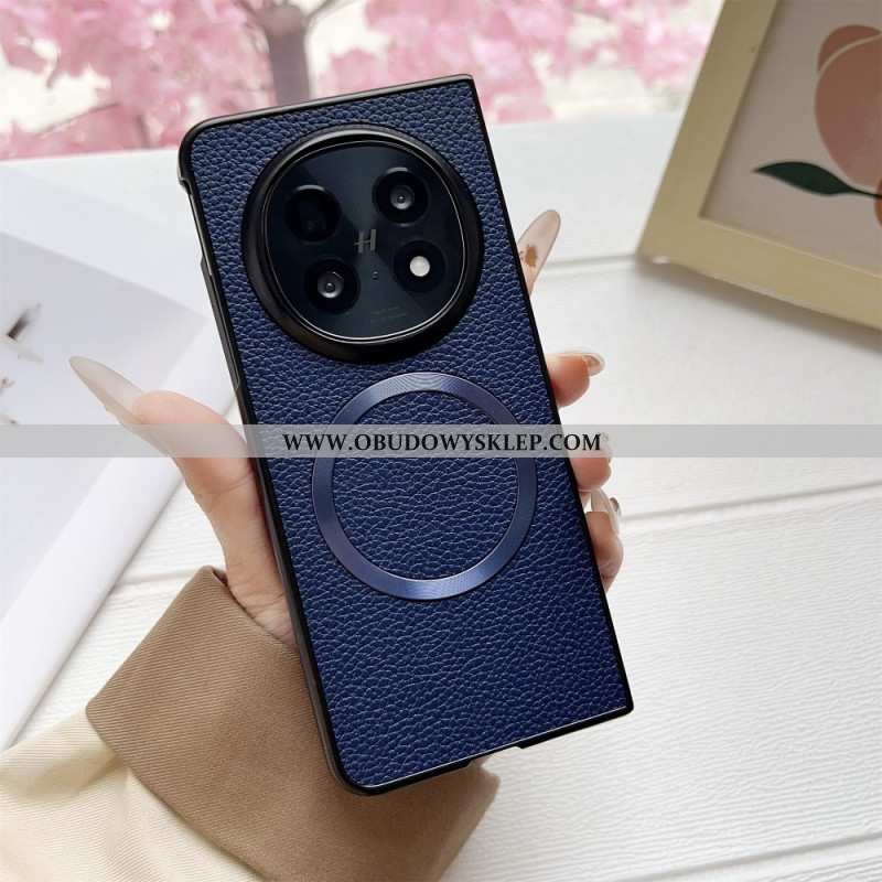 Etui Oppo Find N5 Kompatybilny Z Magsafe Sztuczna Skóra Etui Ochronne