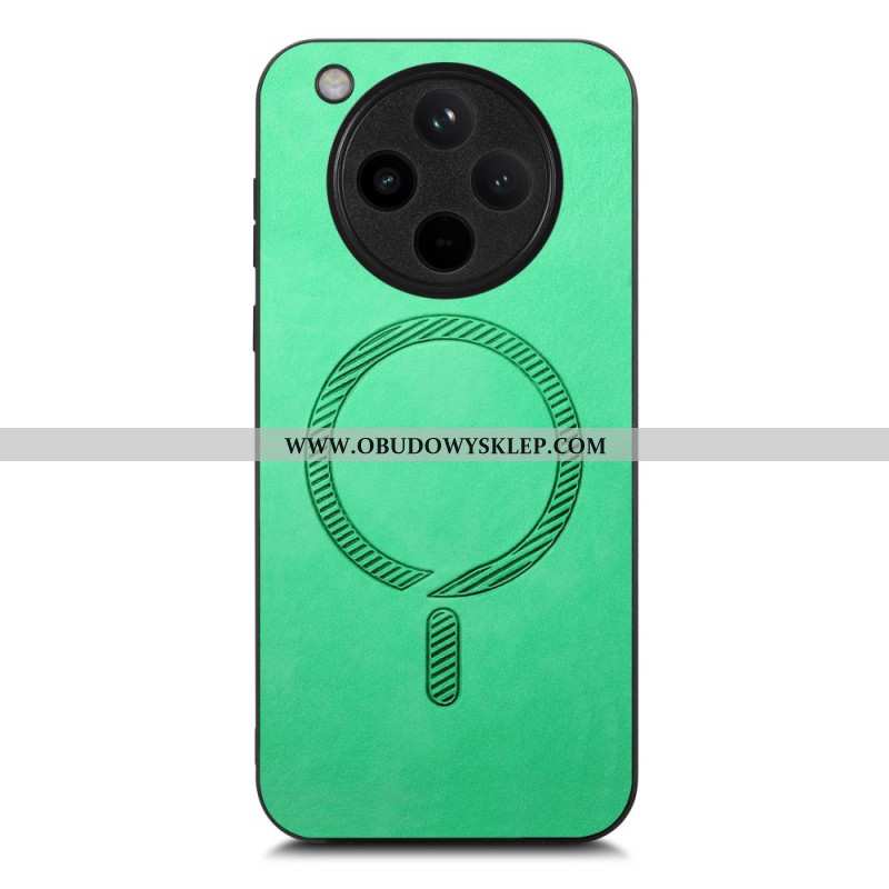 Etui Oppo Find X8 Efekt Skóry Kompatybilny Z Magsafe Etui Ochronne