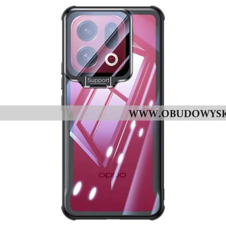 Etui Oppo Find X9 5g Przezroczyste Z Wbudowaną Podstawką I Ochroną Aparatu