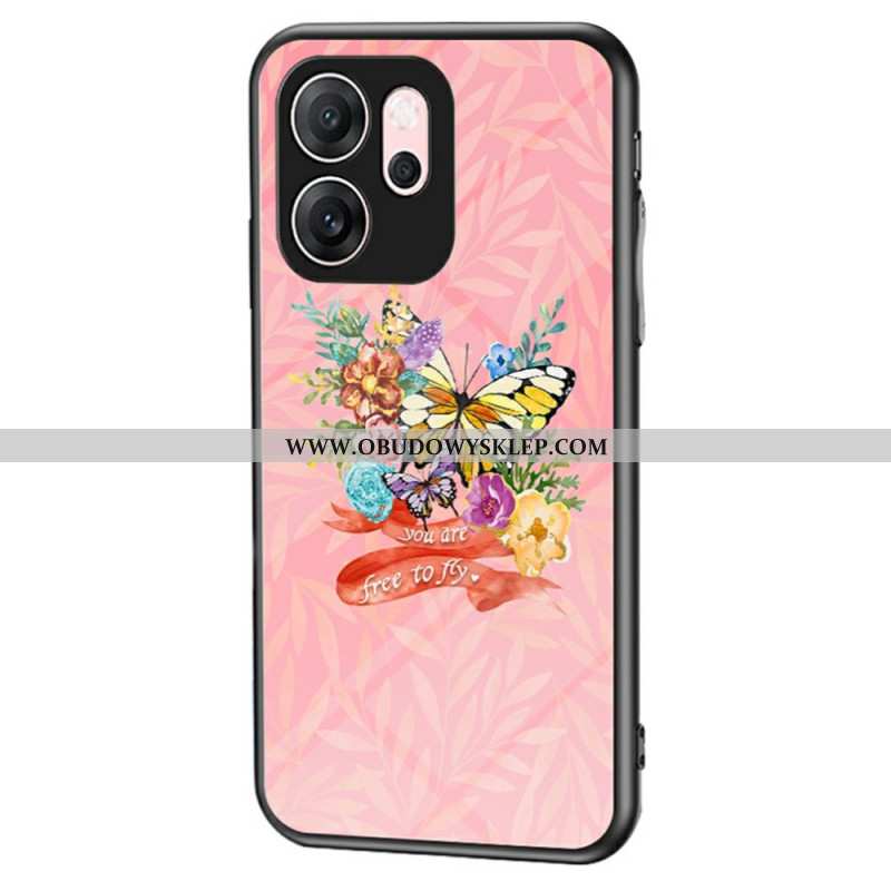 Etui Oppo Reno 14f 5g Szkło Hartowane Motyl