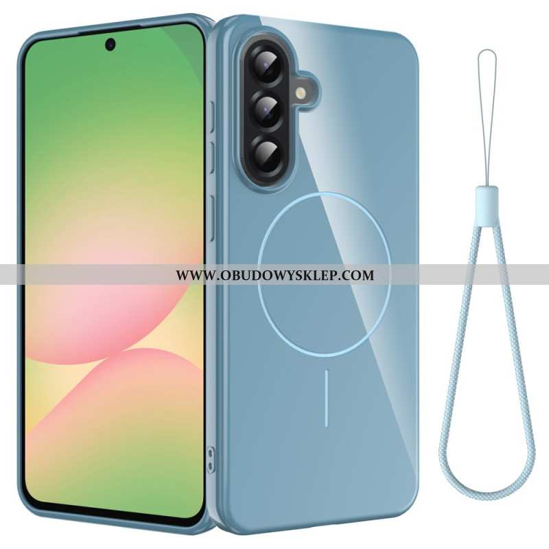 Etui Samsung Galaxy A17 4g / 5g Magnetyczny Z Paskiem Na Nadgarstek