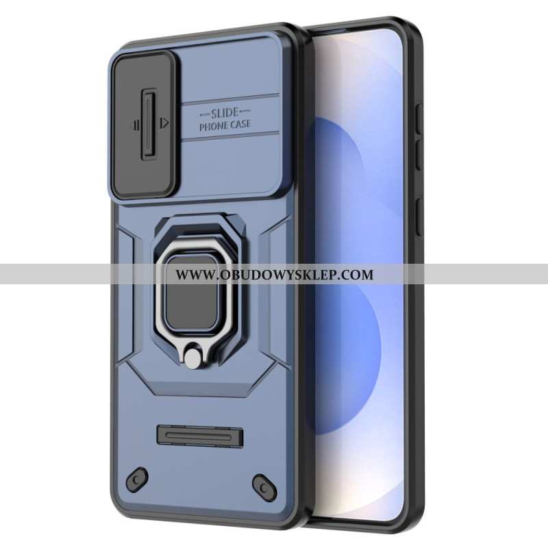 Etui Samsung Galaxy S25 5g Edge Wytrzymały Pierścień Z Osłoną Obiektywu Etui Ochronne