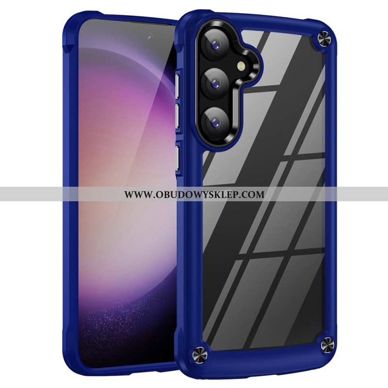 Etui Samsung Galaxy S25 5g Przezroczysty Z Silikonowymi Krawędziami