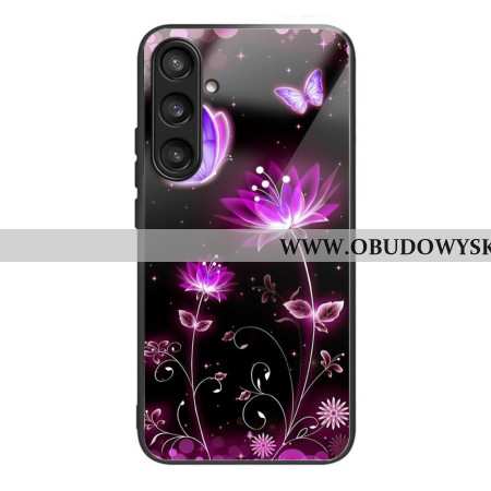 Etui Samsung Galaxy S25 5g Szkło Hartowane Kwiaty I Motyle