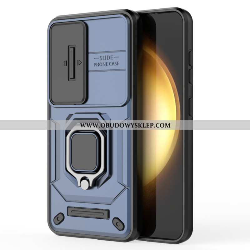 Etui Samsung Galaxy S25 5g Wytrzymałe Etui Pierścieniowe Z Osłona Na Aparat Etui Ochronne