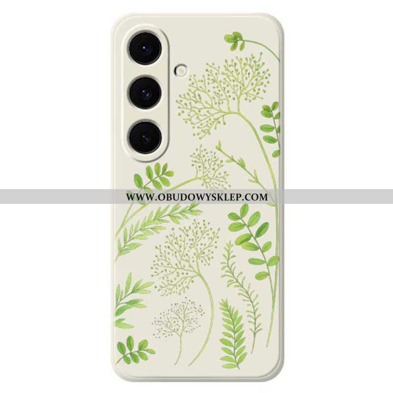 Etui Samsung Galaxy S25 Fe Silikon Liść