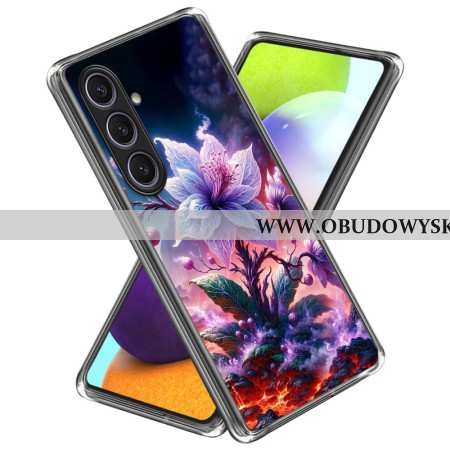 Etui Samsung Galaxy S25 Plus 5g Fioletowe Kwiaty