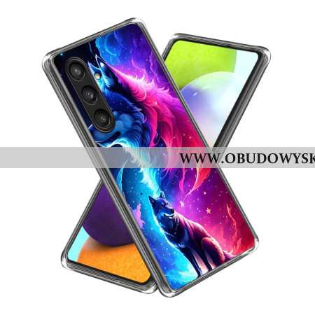 Etui Samsung Galaxy S25 Plus 5g Kolorowy Wilk Etui Ochronne